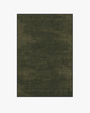 Nico Solid — Halı, Zeytin, AREA, beyaz zemin, 4x6