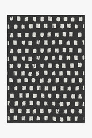 Cobblestone — Halı, Siyah, AREA, beyaz zemin, 5x7