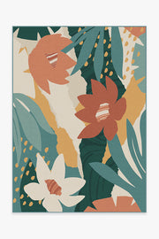 Arcadia — Halı, Çok Renkli, AREA, beyaz zemin, 5x7