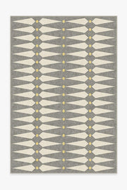 Carnaby Shadow Del Sol — Halı, Gri, AREA, beyaz zemin, 6x9