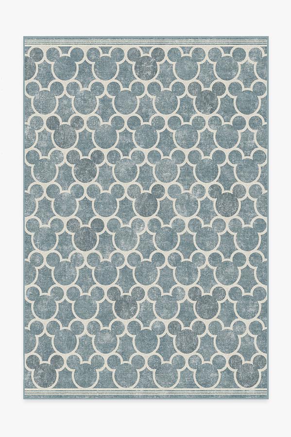 Mickey Trellis — Halı, Arduvaz, AREA, beyaz zemin, 6x9