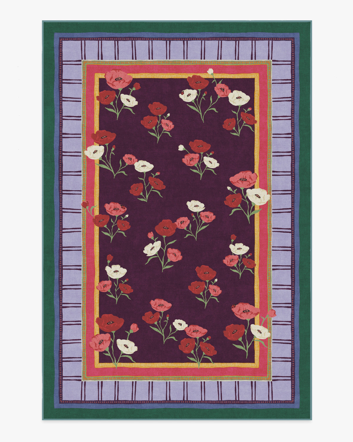 Ambroeus — Halı, Royal Erik, AREA, beyaz zemin, 6x9