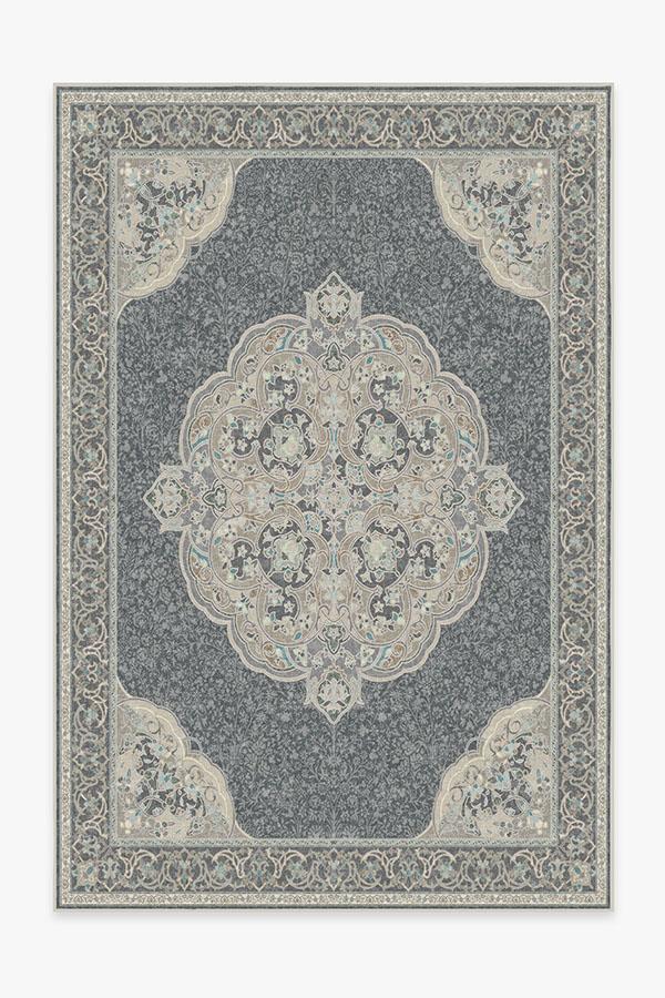 Mickey Persian — Halı, Abalone, AREA, beyaz zemin, 6x9