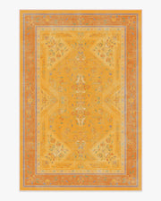 Colorful Loom — Halı, Mango, AREA, beyaz zemin, 6x9