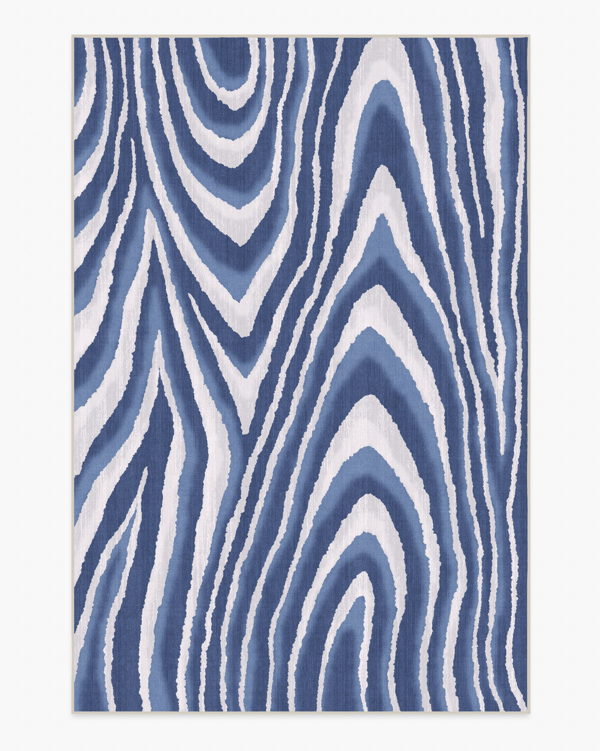 Chifa — Halı, Wood Mavi Krem, AREA, beyaz zemin, 6x9