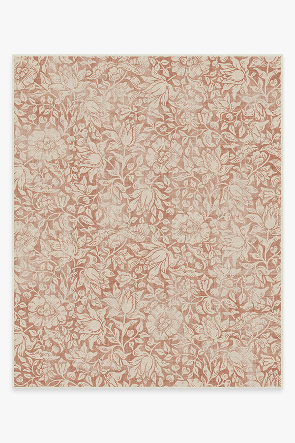 Morris And Co Mallow — Halı, Pas, AREA, beyaz zemin, 8x10