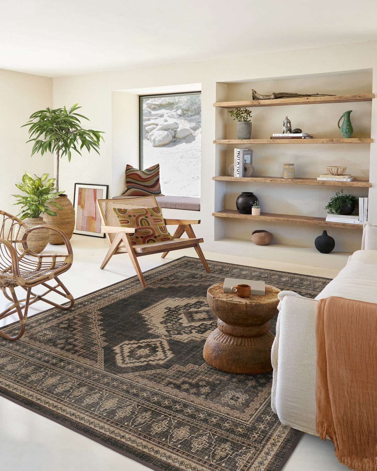 Rayne — Halı, Antrasit Taba, AREA, yaşam alanı, 5x7