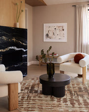 Brooklyn — Halı, Bakır Kil, ROUND, yaşam alanı, 8R
