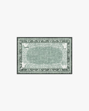 Humbertos Bandana — Halı, Yeşil, AREA, beyaz zemin, 2x3