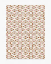 Orana — Halı, Soft Pembe ve Doğal, AREA, beyaz zemin, 5x7
