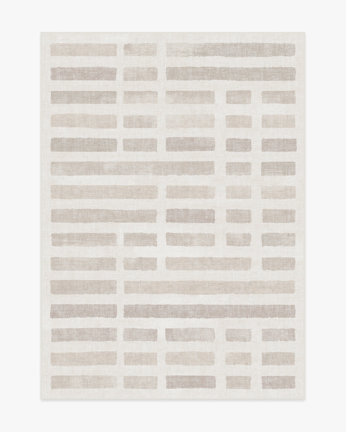 Laine — Halı, Fildişi Doğal, AREA, beyaz zemin, 5x7