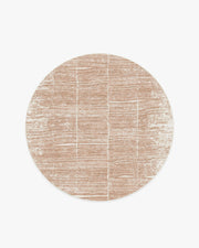 Tierra — Halı, Kil, ROUND, beyaz zemin, 6R