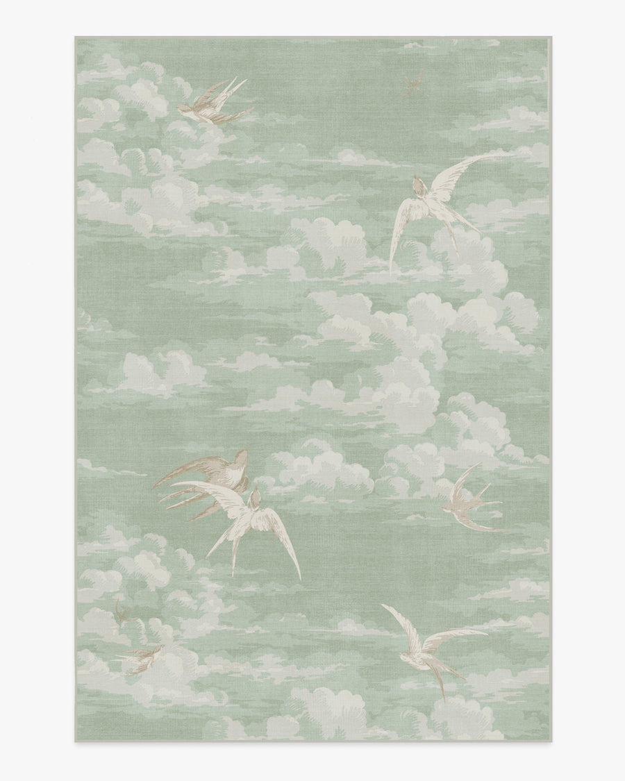 Silvi Clouds — Halı, Seaspray, AREA, beyaz zemin, 6x9