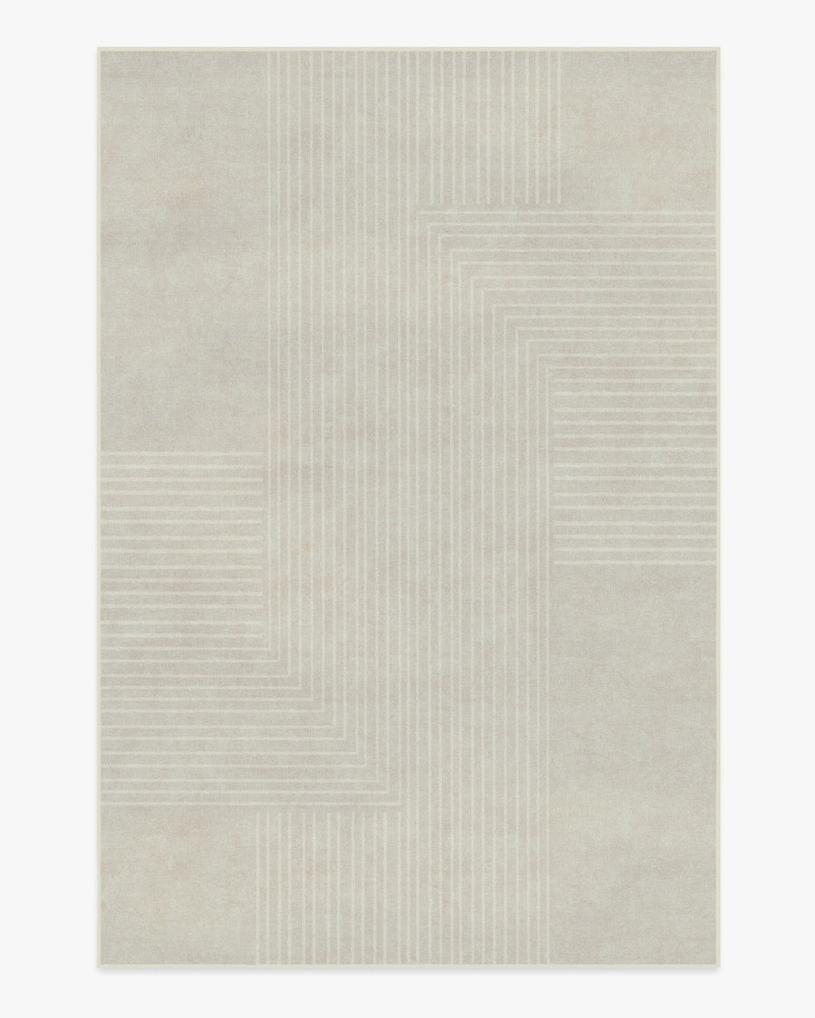 Bel Air — Halı, Fildişi, AREA, beyaz zemin, 6x9