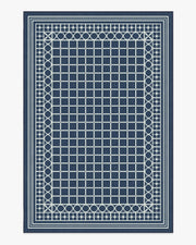 Gray Malin Palm Beach — Halı, Lacivert, AREA, beyaz zemin, 6x9
