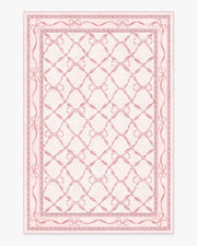 Eloise — Halı, Pembe, AREA, beyaz zemin, 6x9