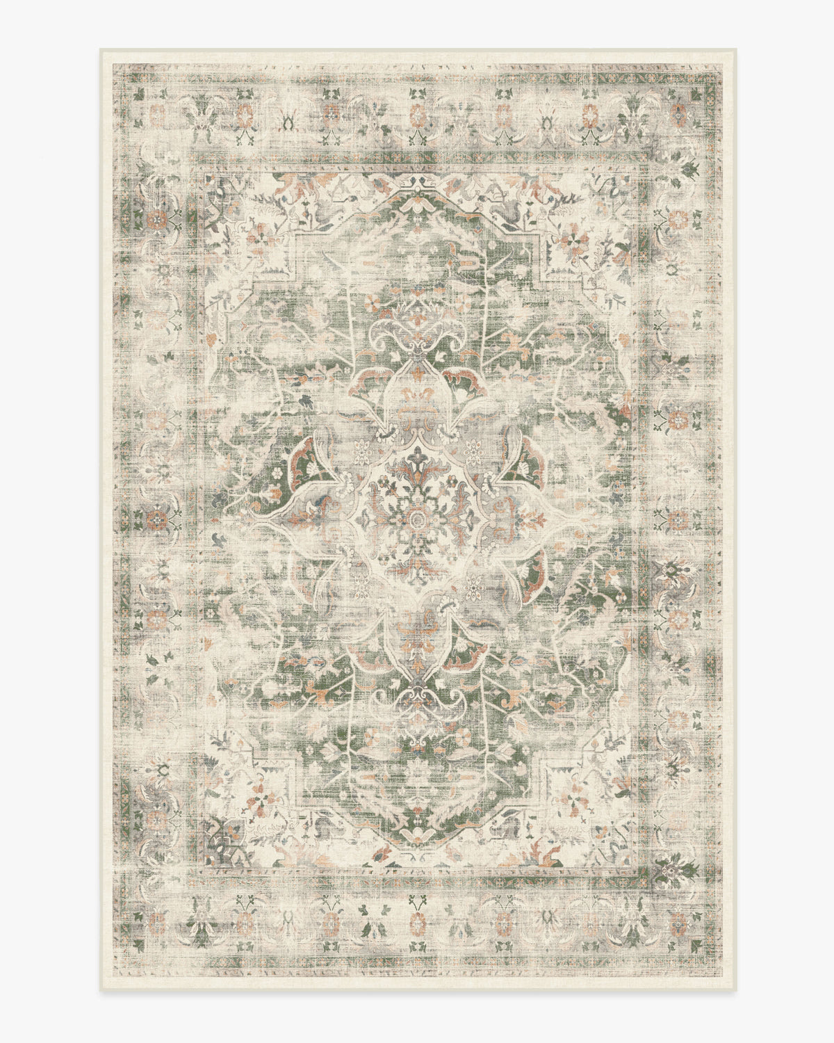 Sarrah — Halı, Adaçayı, AREA, beyaz zemin, 6x9