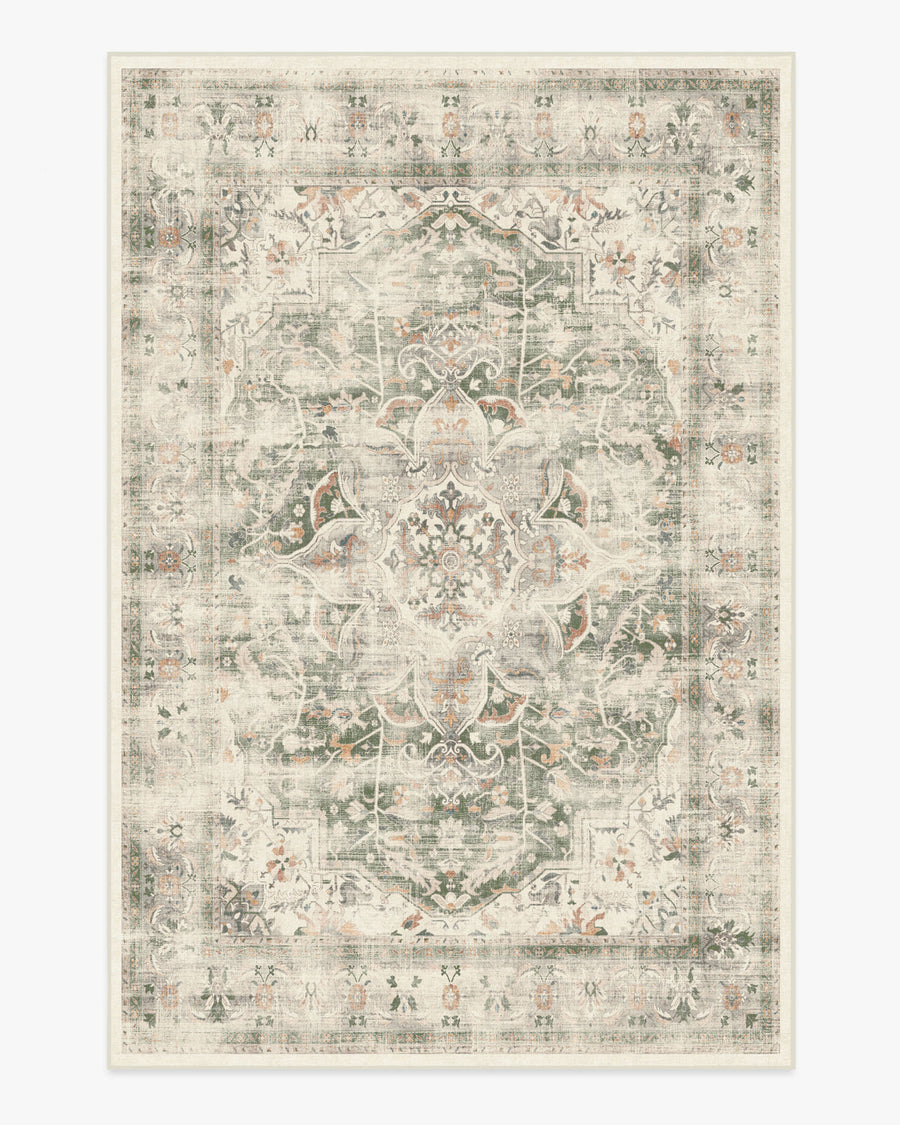 Sarrah — Halı, Adaçayı, AREA, beyaz zemin, 6x9
