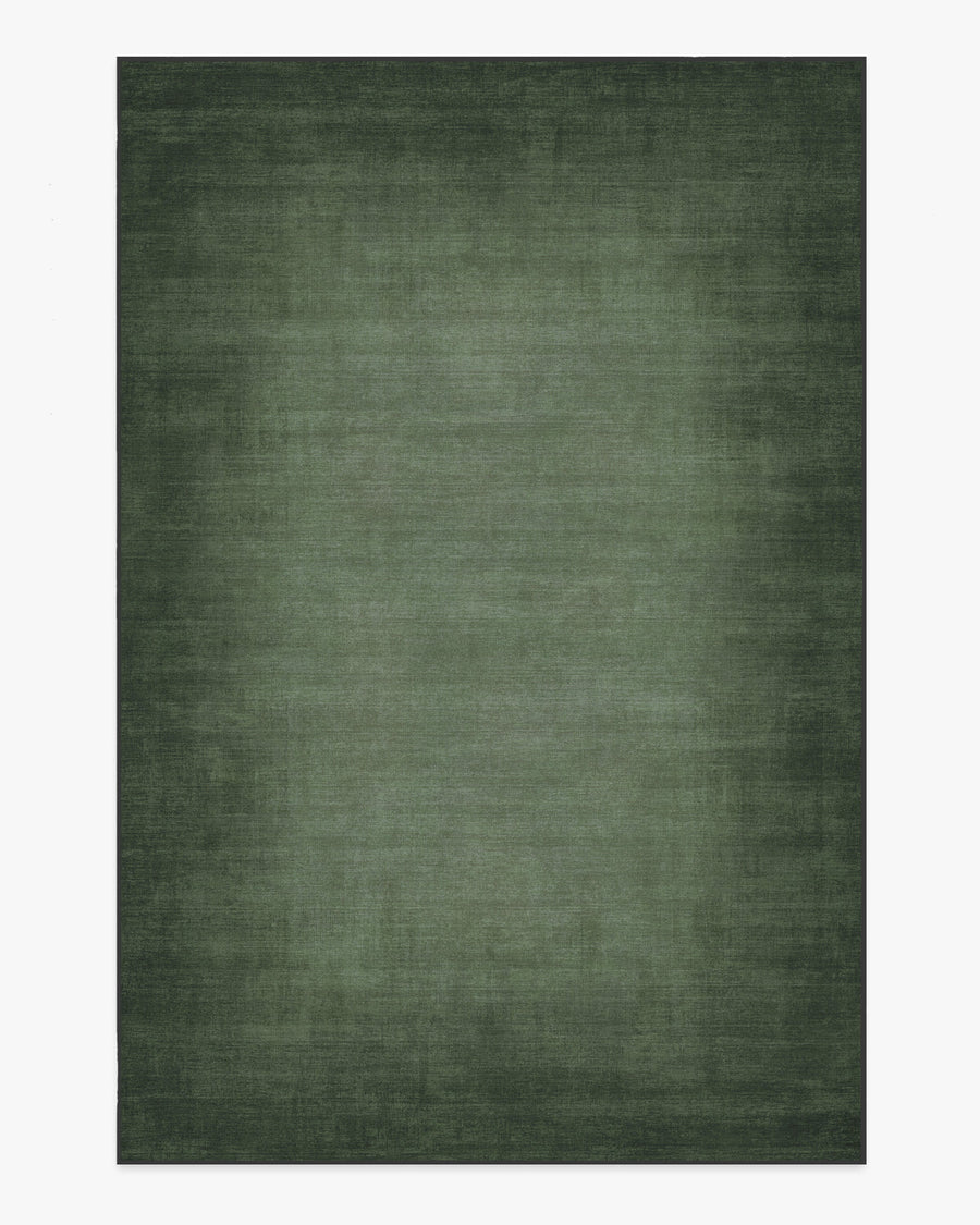 Aura Ombre Solid — Halı, Adaçayı, AREA, beyaz zemin, 6x9