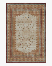 Mitra — Halı, Çok Renkli, AREA, beyaz zemin, 6x9