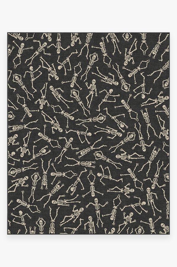 Bone Dance — Halı, Siyah, AREA, beyaz zemin, 8x10