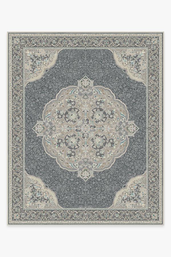 Mickey Persian — Halı, Abalone, AREA, beyaz zemin, 8x10