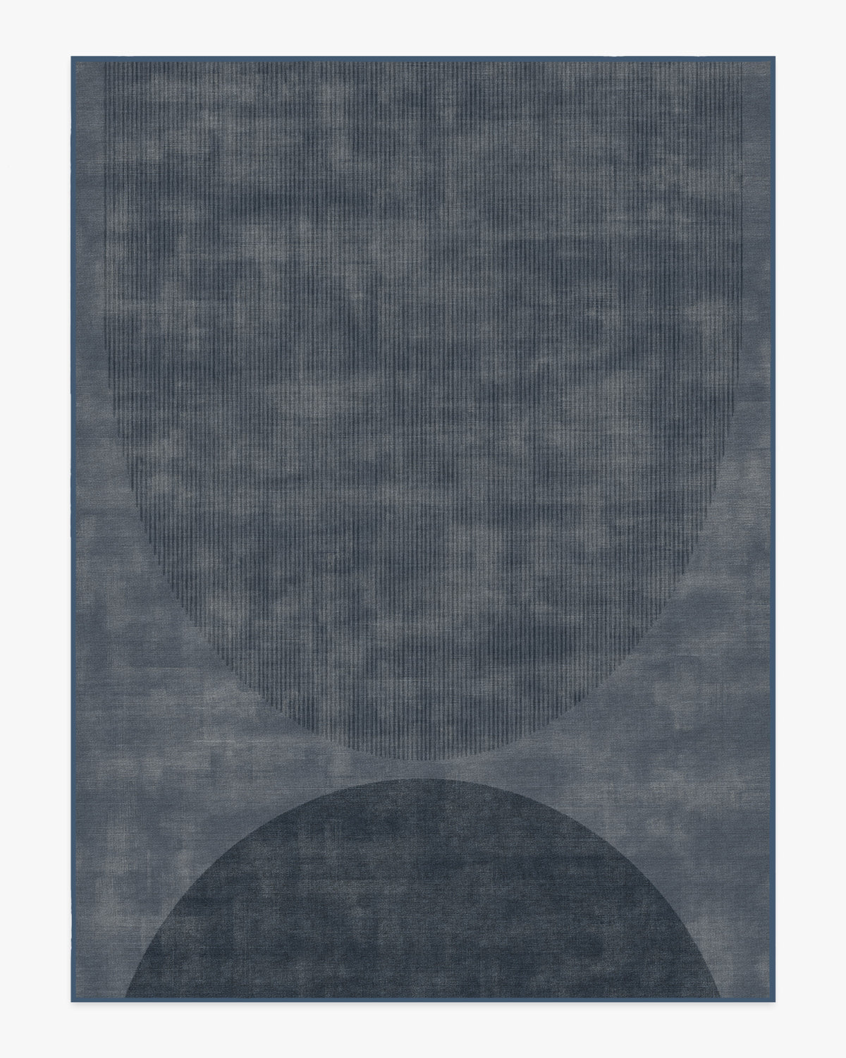 Eclipse — Halı, Lacivert, AREA, beyaz zemin, 9x12
