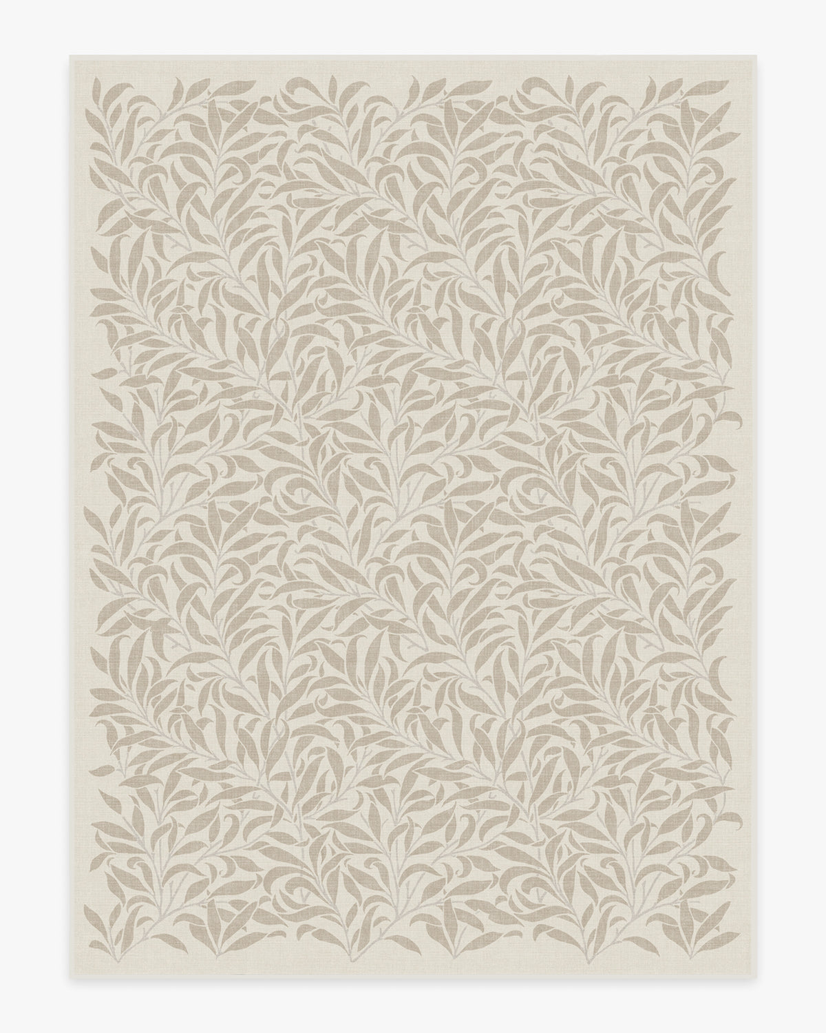 Morris And Co Pure Willow Boughs — Halı, Doğal, AREA, beyaz zemin, 9x12