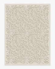 Morris And Co Pure Willow Boughs — Halı, Doğal, AREA, beyaz zemin, 9x12