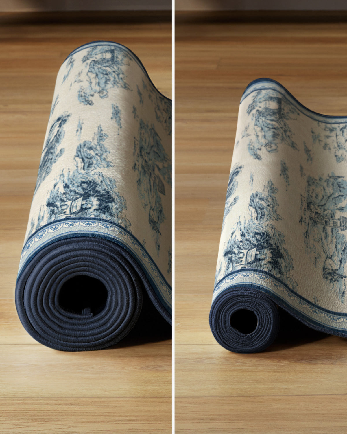 Provence Toile — Halı, Delft Mavisi, AREA, yaşam alanı, 5x7