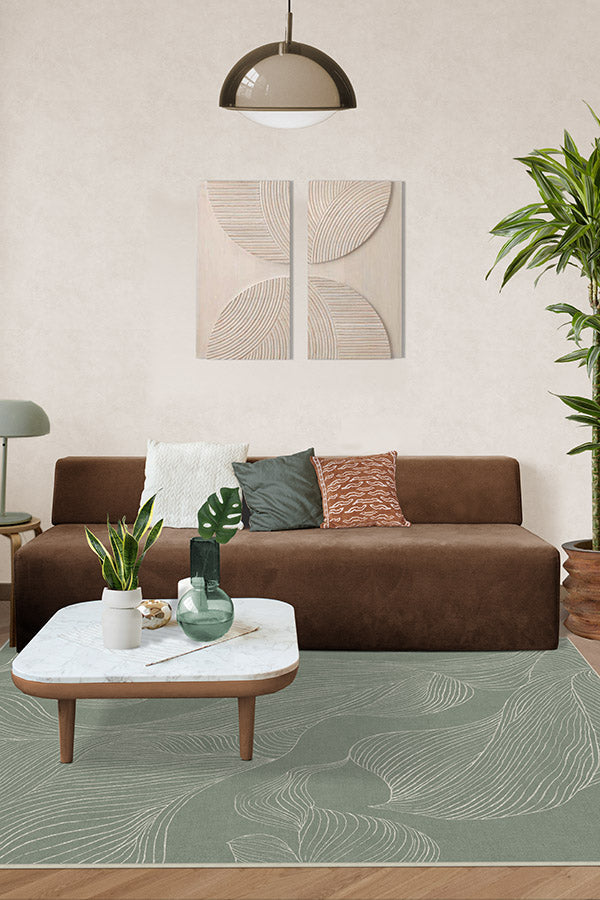 Sana — Halı, Adaçayı Yeşili, AREA, yaşam alanı, 5x7