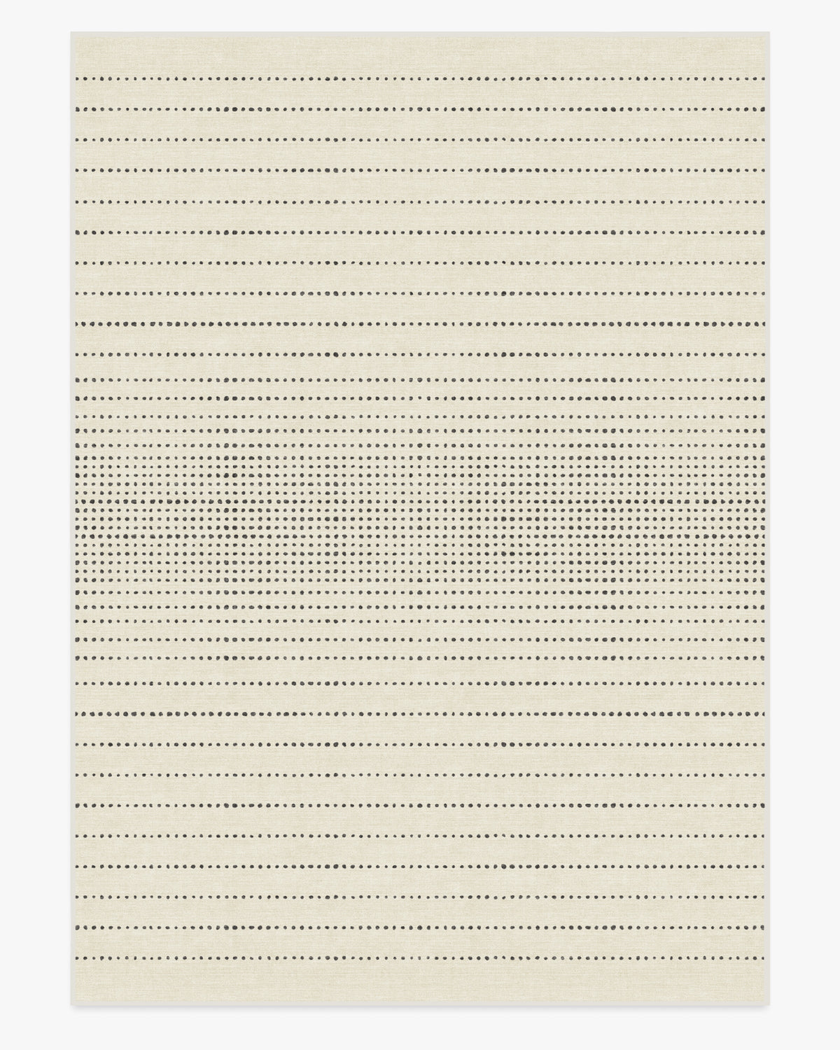 Array — Halı, Siyah Fildişi, AREA, beyaz zemin, 10x14