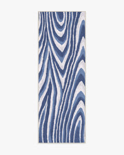 Chifa — Halı, Wood Mavi Krem, RUNNER, beyaz zemin, 2x7