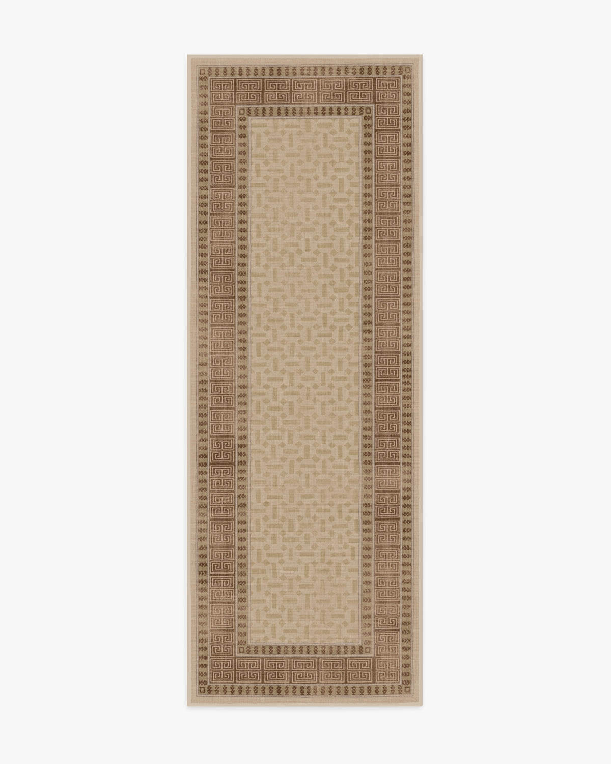 Kairos — Halı, Doğal, RUNNER, beyaz zemin, 2x7