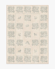 Iona — Halı, Krem ve Adaçayı Yeşil, AREA, beyaz zemin, 5x7