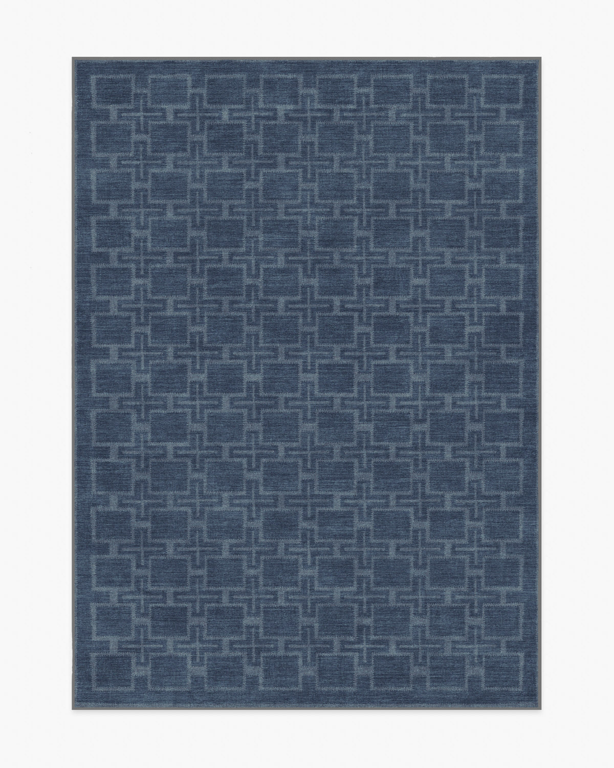 Fletcher — Halı, Mavi, AREA, beyaz zemin, 5x7