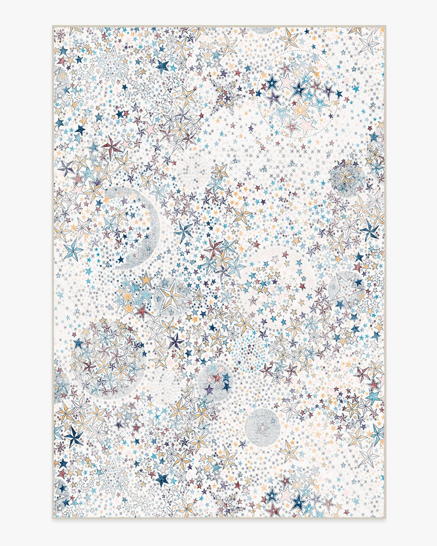 Adelajda Confetti — Halı, Mavi, AREA, beyaz zemin, 6x9