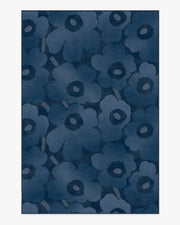Unikko — Halı, Mavi, AREA, beyaz zemin, 6x9
