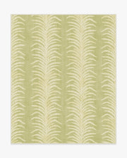 Tree Fern Matcha — Halı, Yeşil, AREA, beyaz zemin, 8x10