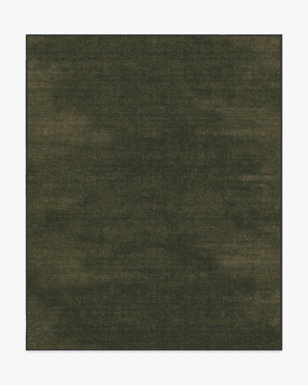 Nico Solid — Halı, Zeytin, AREA, beyaz zemin, 8x10
