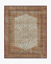 Mitra — Halı, Çok Renkli, AREA, beyaz zemin, 8x10