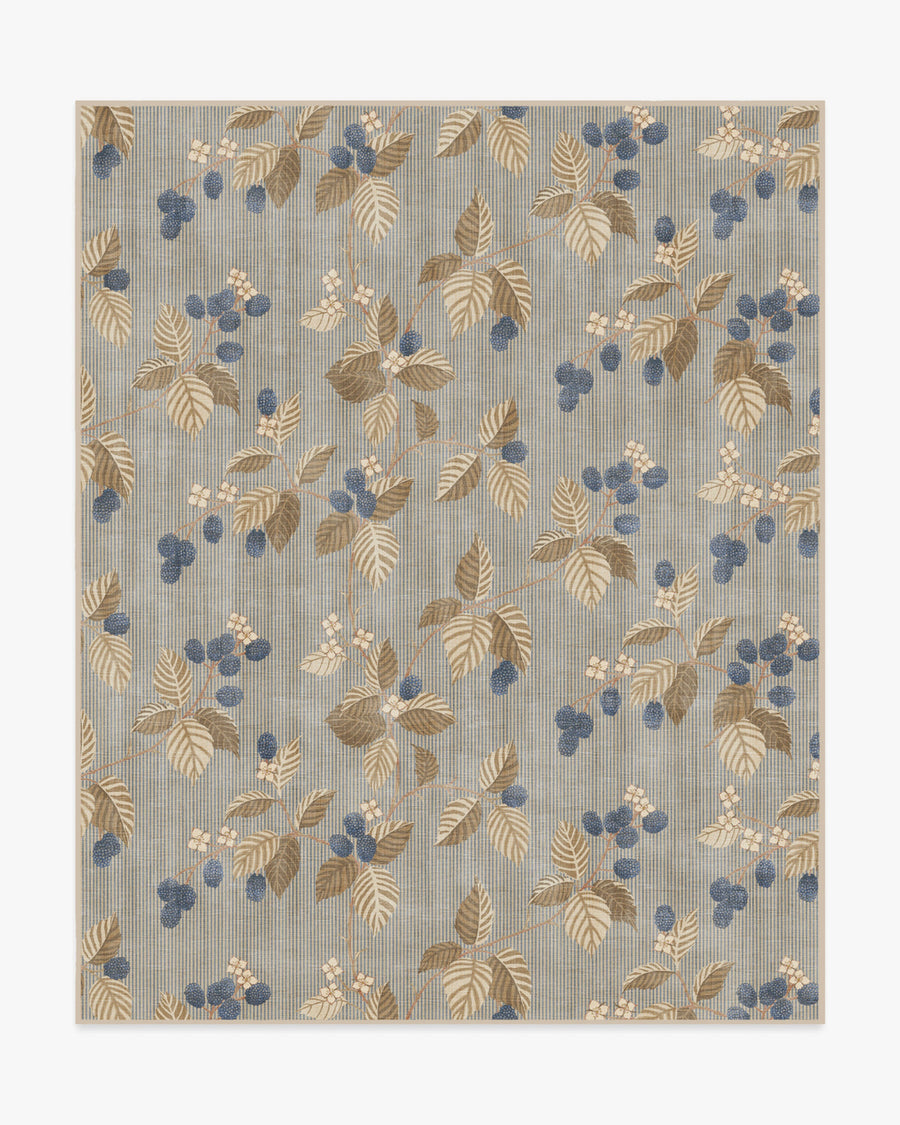 Rubus — Halı, Azure Fawn, AREA, beyaz zemin, 8x10