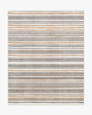 Elio Stripe — Halı, Gri Fildişi, AREA, beyaz zemin, 8x10