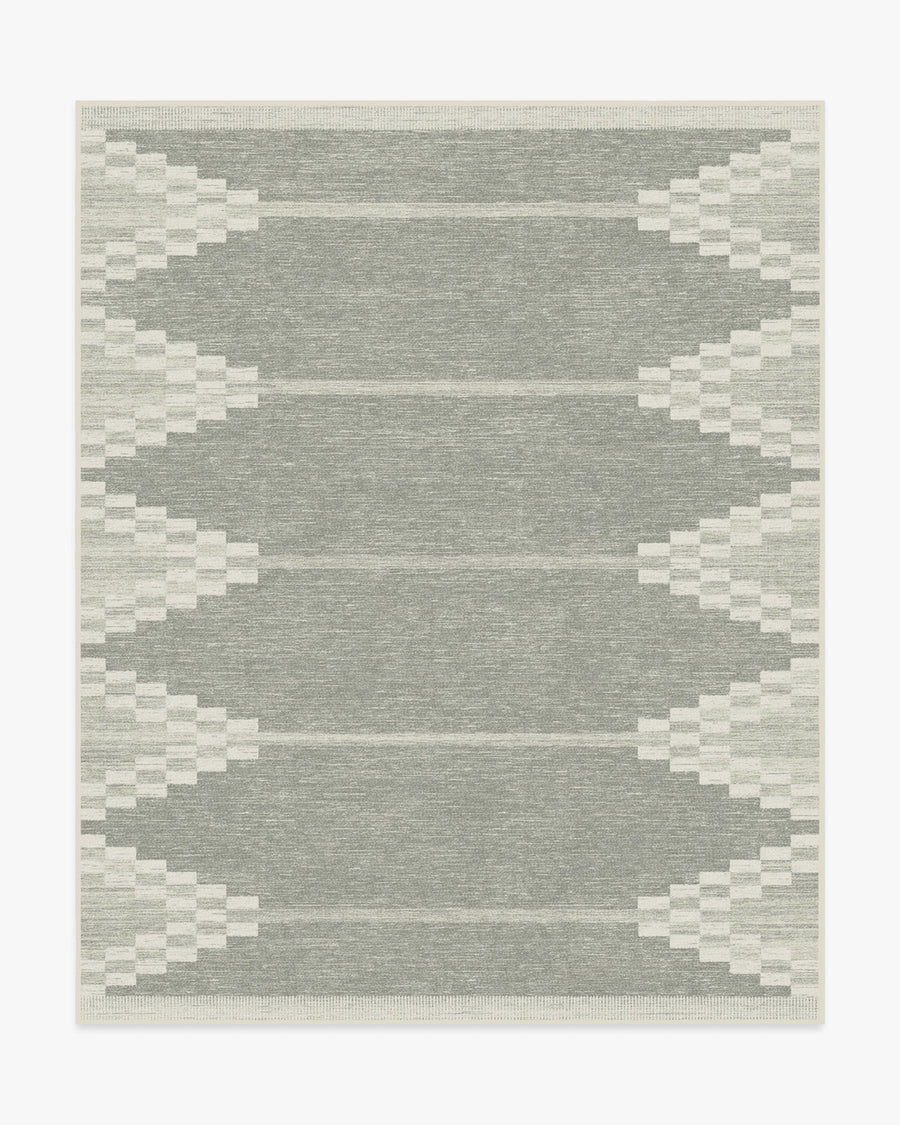 Sloane — Halı, Gri, AREA, beyaz zemin, 8x10