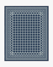 Gray Malin Palm Beach — Halı, Lacivert, AREA, beyaz zemin, 8x10