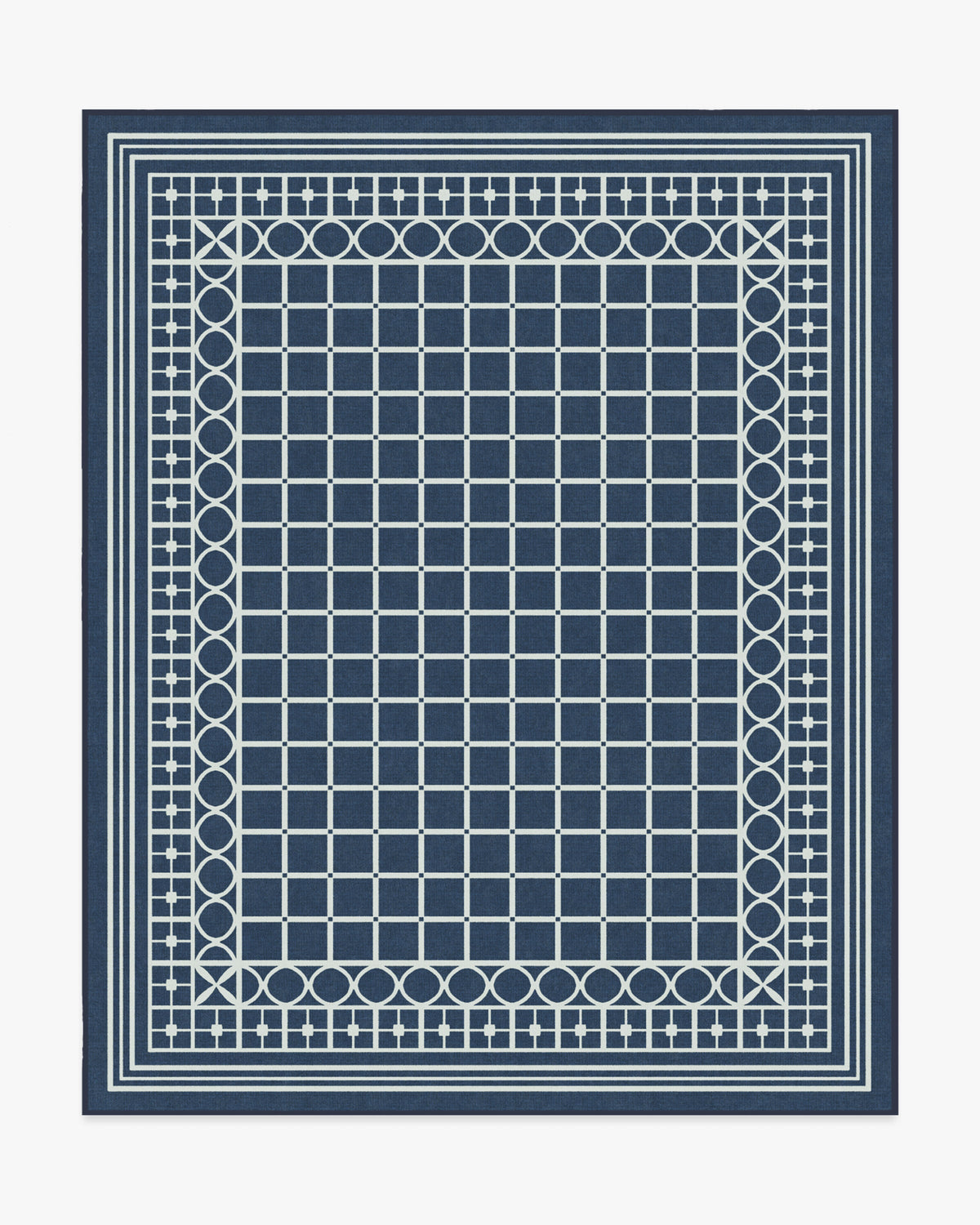 Gray Malin Palm Beach — Halı, Lacivert, AREA, beyaz zemin, 8x10