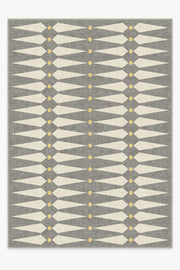 Carnaby Shadow Del Sol — Halı, Gri, AREA, beyaz zemin, 10x14