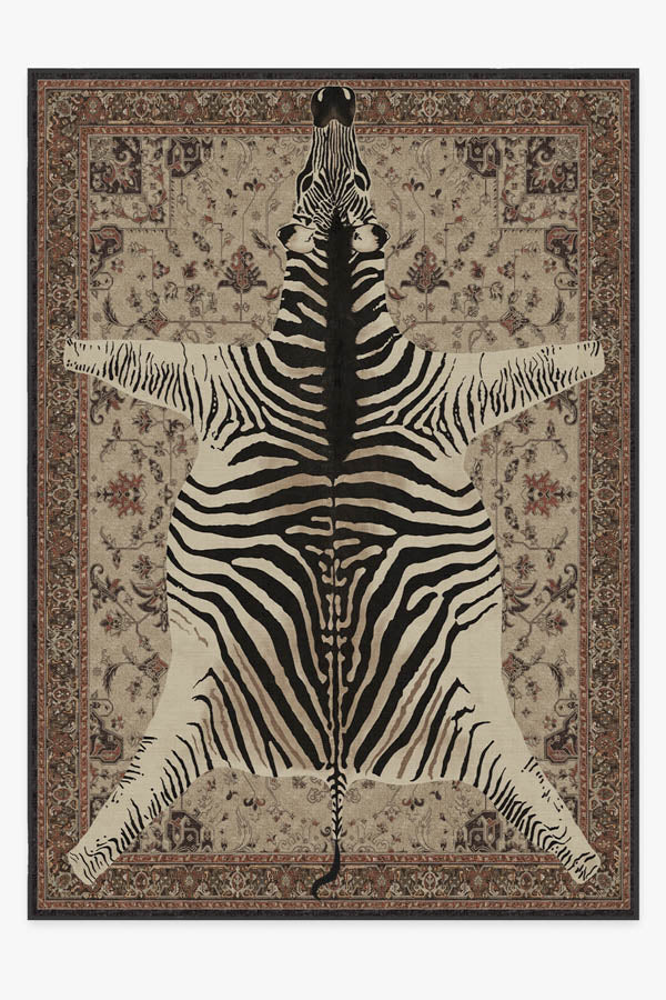 On Safari — Halı, Ela, AREA, beyaz zemin, 10x14