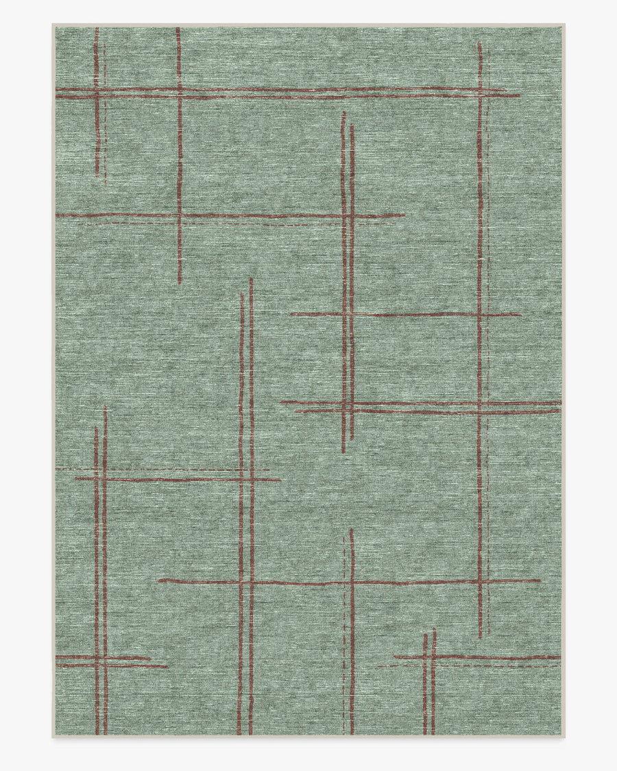 Stellan — Halı, Adaçayı, AREA, beyaz zemin, 10x14