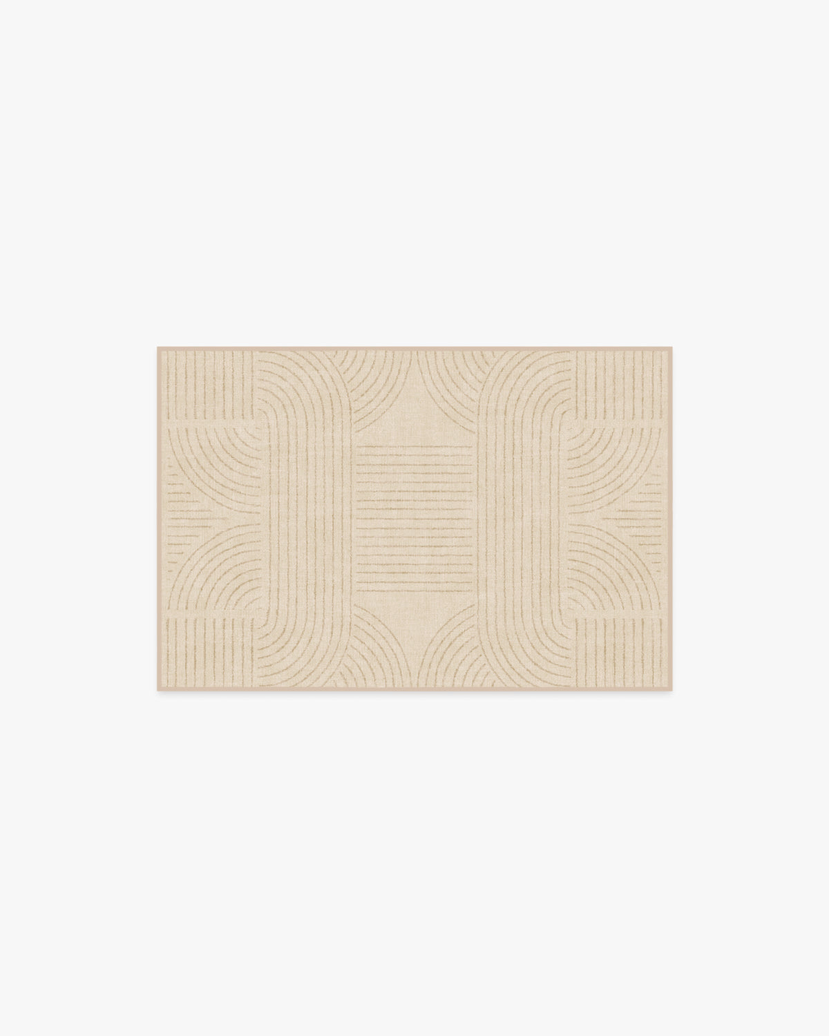 Callen — Halı, Kum, AREA, beyaz zemin, 2x3